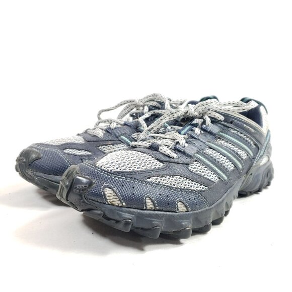 Adidas Kanadia TR-3 Mens Size 9 Trail Running Shoes Gray & Blue - Picture 2 of 9